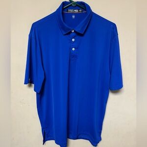 RLX Ralph Lauren Royal Blue Performance Polo, L